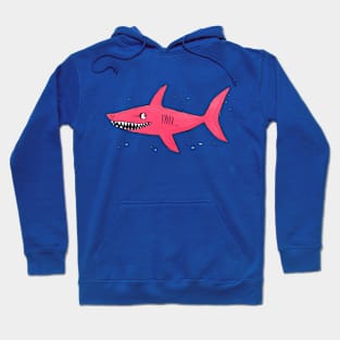 Cute Pink Shark Hoodie